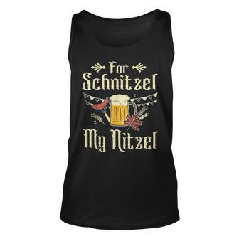 For Schnitzel My Nitzel Oktoberfest Tank Top - Thegiftio UK