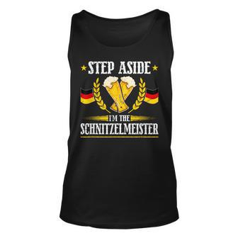 Schnitzelmeister Step Aside German Oktoberfest Costume Tank Top | Mazezy CA