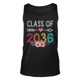 Back To School Class Of 2036 Grow With Me Heart Arrows Tank Top - Seseable