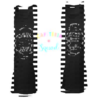 School Support Team Matching Cafeteria Squad Worker Funny Unisex Tank Top | Seseable CA