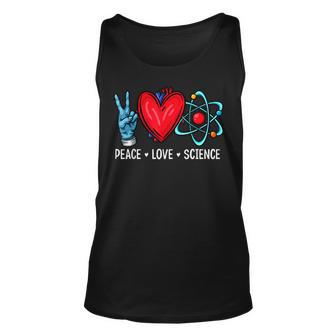 Science Lover Physics Biology Chemistry Love Science Tank Top - Seseable