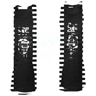 Scott Clan Scottish Name Coat Of Arms Tartan Scott Tank Top | Mazezy