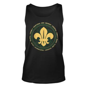 Scout Oath And Law Scout Member Boys And Girls Unisex Tank Top - Monsterry UK