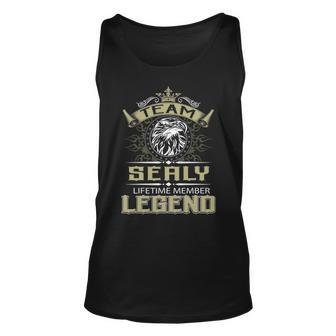 Sealy Name Gift Team Sealy Lifetime Member Legend Unisex Tank Top - Seseable