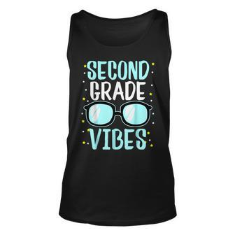 Second Grade Vibes Sunglasses 1St School Day Team 2Nd Grade Tank Top | Mazezy