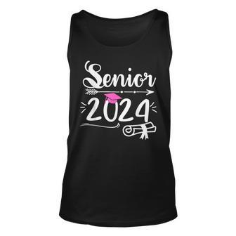 Senior 2024 Class Of 2024 Graduation Or First Day Of School Tank Top - Monsterry DE