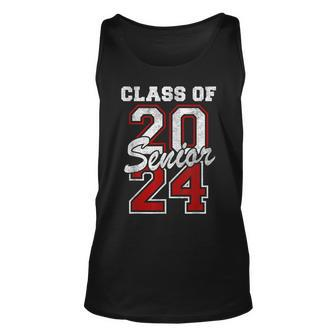 Senior 2024 Class Of 2024 Seniors Graduation 2024 Senior 24 Unisex Tank Top | Mazezy