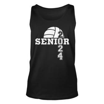 Senior Class Of 2024 Volleyball Seniors School Graduation Tank Top - Seseable