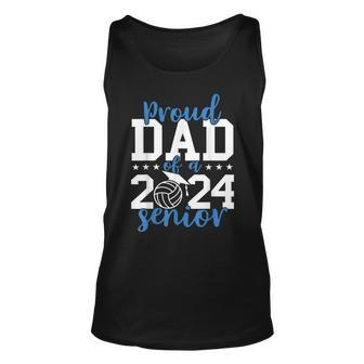Senior Dad 2024 Volleyball Senior 2024 Class Of 2024 Tank Top - Seseable