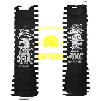Shes Also My Favorite Softball Fathers Day Unisex Tank Top | Mazezy