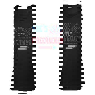 Shes My Firecracker Fireworks Usa Flag Couples 4Th Of July Usa Tank Top | Mazezy