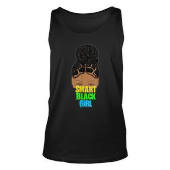 Smart Black Girl Young African American Girl N Drawing Young Tank Top | Mazezy