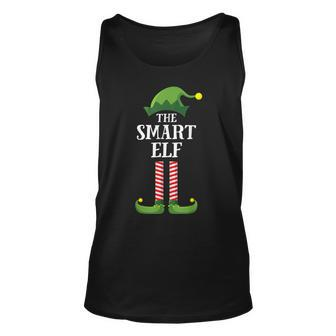 Smart Elf Matching Family Group Christmas Party Gift For Women Unisex Tank Top - Thegiftio UK