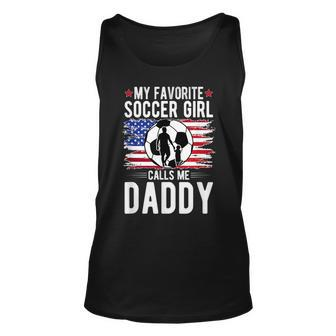 Soccer Girl Soccer Dad Of A Soccer Player Father Unisex Tank Top - Seseable