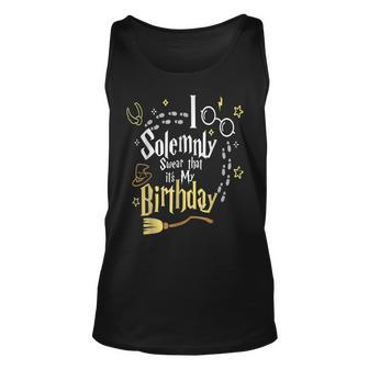 I Solemnly-Swear That It S My-Birthday- Tank Top - Monsterry