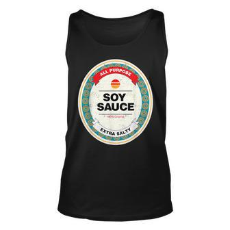 Soy Sauce Easy Halloween Costume Matching Group Couples Tank Top - Monsterry DE