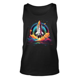 Space Shuttle Science Astronomy Tank Top - Monsterry DE