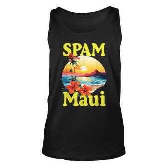 Spam Loves Maui Hawaii Tank Top - Seseable
