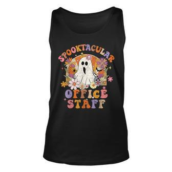Spooktacular Office Staff Happy Halloween Spooky Matching Tank Top - Monsterry CA