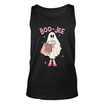 Spooky Season Cute Ghost Halloween Boujee Boo-Jee Tank Top - Seseable