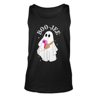 Spooky Season Cute Ghost Halloween Costume Boujee Boo-Jee Tank Top | Mazezy