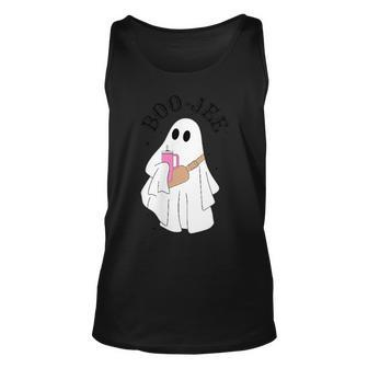 Spooky Season Cute Halloween Ghost Boujee Boo Jee Tank Top | Mazezy