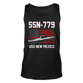 Ssn779 Uss New Mexico Unisex Tank Top - Thegiftio UK