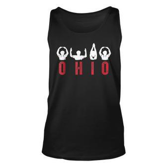 State Of Ohio Cute Proud To Be Ohioan Home Letters Root Unisex Tank Top | Mazezy
