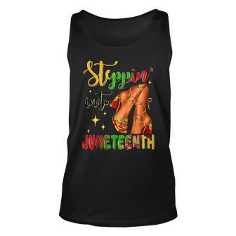 Steppin In To Junenth Heels- Junenth Celebrating 1865 Unisex Tank Top | Mazezy AU