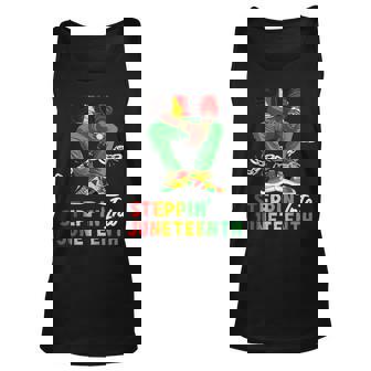 Stepping Into Junenth My Ancestors Happy Junenth Men Unisex Tank Top | Mazezy