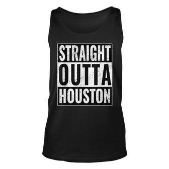 Straight Outta Houston Straight Out Of Houston Houston Tank Top | Mazezy
