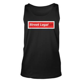 Street Legalish Custom Car Hot Rod Low Unisex Tank Top | Mazezy AU