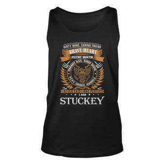 Stuckey Name Gift Stuckey Brave Heart Unisex Tank Top - Seseable