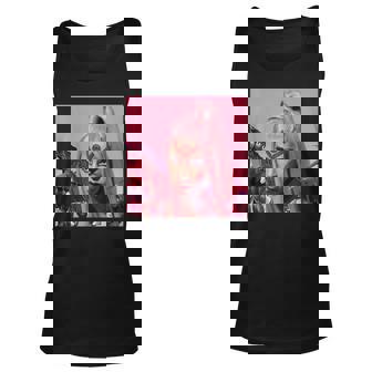 Stupid Love Pink Chromatica Kindness Punk Unisex Tank Top | Mazezy