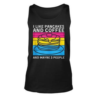 Subtle Pan Pride Pancake Pride Month Introvert Unisex Tank Top | Mazezy