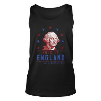 Suck It England 4Th Of July George Washington 1776 IT Tank Top | Mazezy