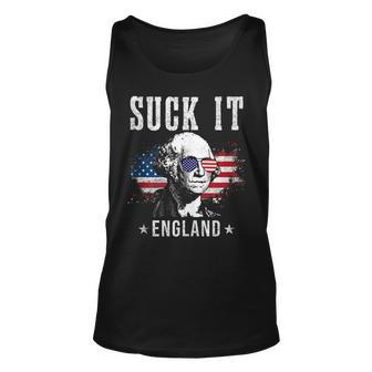 Suck It England 4Th Of July George Washington IT Tank Top | Mazezy