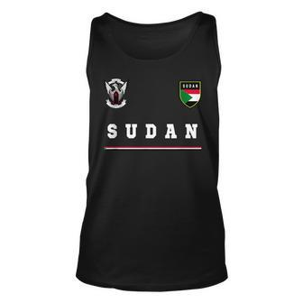 Sudan SportSoccer Jersey Flag Football Unisex Tank Top | Mazezy