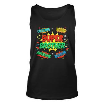 Superhero Brother Costume For Men Comic Book Birthday For Brothers Tank Top | Mazezy