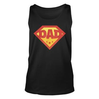 Superhero Dad Fathers Day Dad Humor 90S Retro 90S Vintage Tank Top | Mazezy