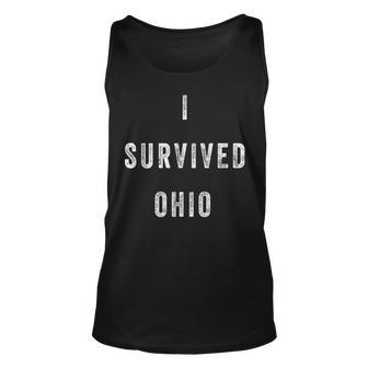 I Survived Ohio Meme Tank Top - Monsterry