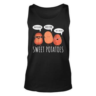 Sweet Potato Motivation Root Vegetable Camote Vegetarian Tank Top - Thegiftio UK