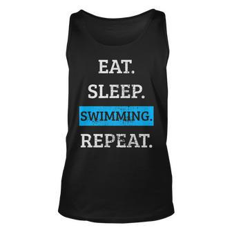 Swimming Swimmer Swim Vintage Gift Swimming Funny Gifts Unisex Tank Top | Mazezy