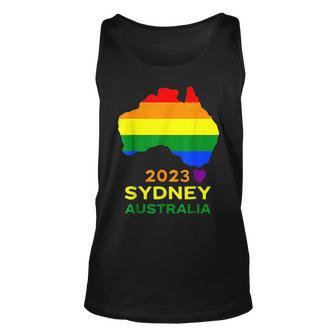 Sydney Australia Gay And Lesbian Pride Unisex Tank Top | Mazezy