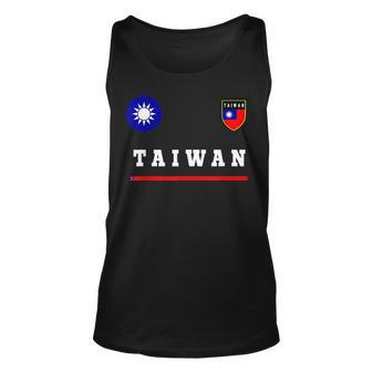 Taiwan SportSoccer Jersey Flag Football Unisex Tank Top | Mazezy UK