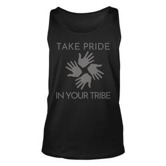 Take Pride In Your Tribe Unisex Tank Top | Mazezy