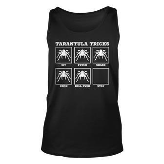 Tarantula Tricks Hairy Spiders Ntomophile Entomologist Tank Top - Monsterry UK