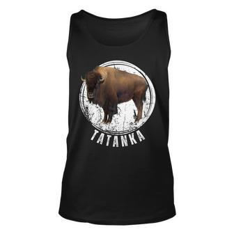 Tatanka Buffalo Bison Tatanka Animal Unisex Tank Top | Mazezy