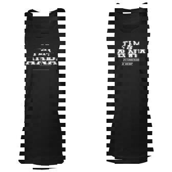 Team Aranda | Proud Family Surname Last Name Gift Unisex Tank Top | Mazezy