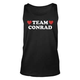 Team Conrad I Love Conrad I Heart Conrad Tank Top - Seseable